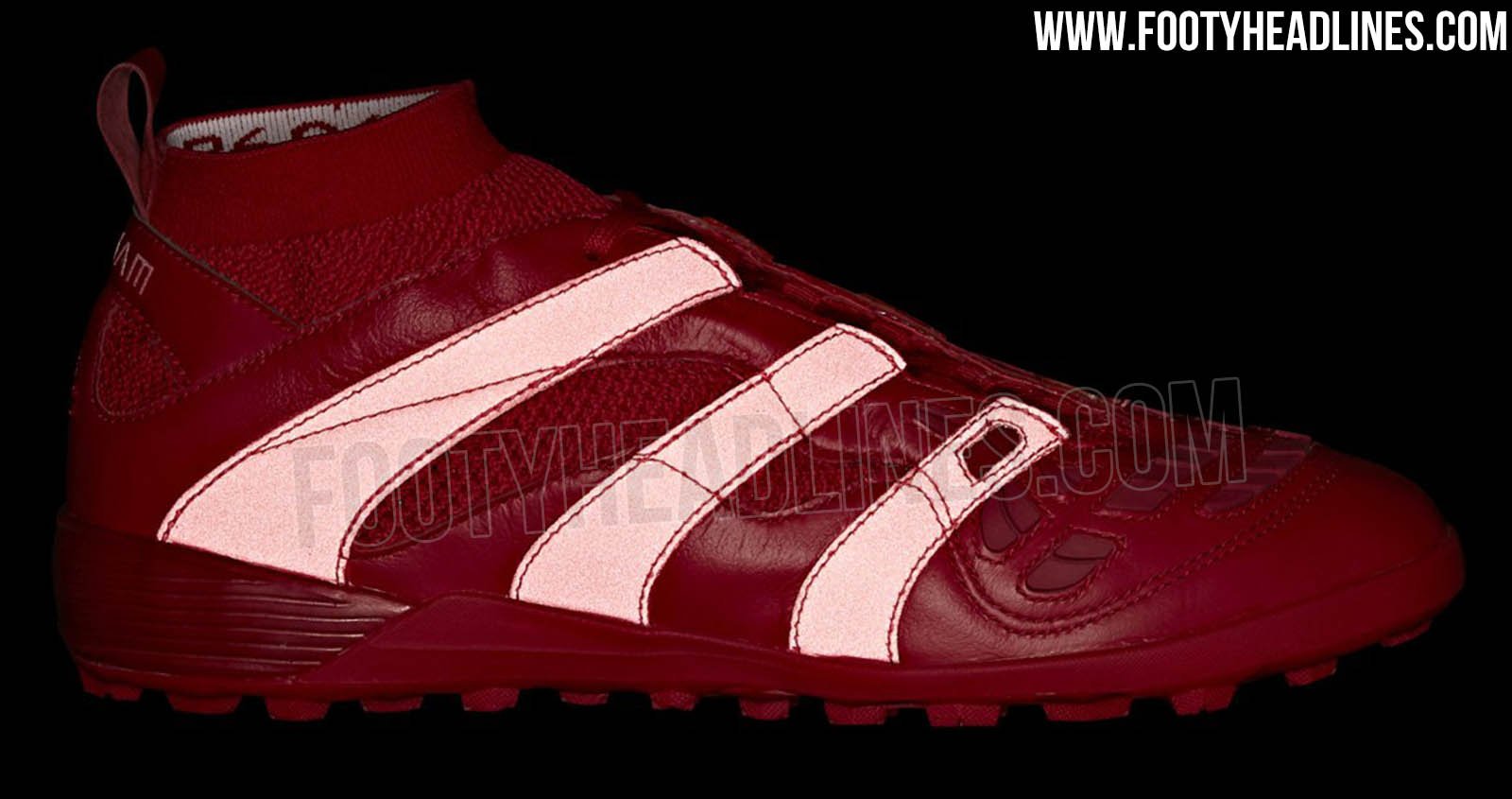 EXCLUSIVE All Red Adidas Predator Accelerator Beckham 2017 Boots
